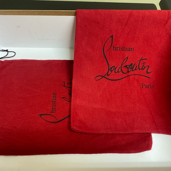 Christian Louboutin Black Over the Knee Boots - Picture 7 of 10